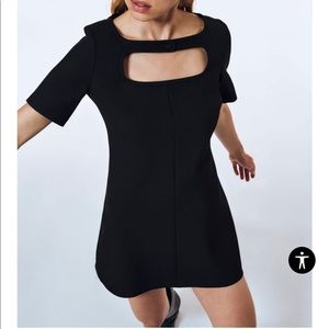 Black Cut Out Dress (XS)
